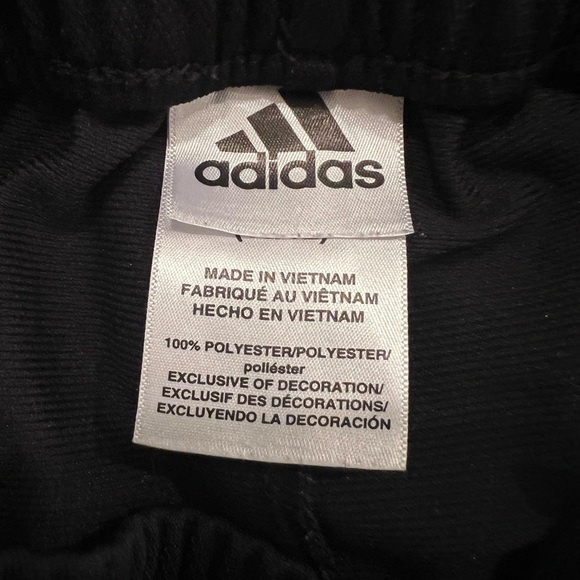 ADIDAS girls black tracksuits /size M(8-10) - Picture 7 of 8